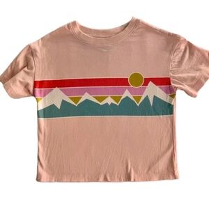 Hanna Andersson Pink Short Sleeve Tee